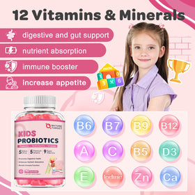 NATURE TARGET Gummies, informations nutritionnelles sur l'emballage