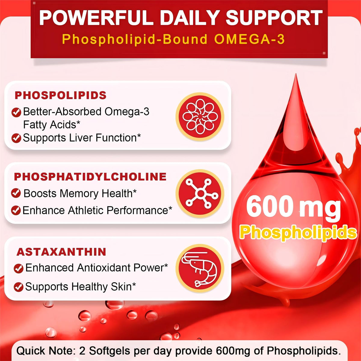 NATURE TARGET Huile de Krill 1200mg gélules molles sur une table