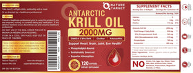 Nature Target Huile de Krill 2000 mg gélules en cours d'utilisation