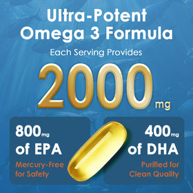 NATURE TARGET Omega 3 Huile de Poisson informations nutritionnelles