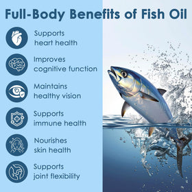 NATURE TARGET Omega 3 Huile de Poisson ingrédients détaillés