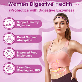 NATURE TARGET Probiotiques Femmes capsules sur une table