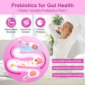NATURE TARGET Probiotiques pour Femmes capsules sur fond neutre