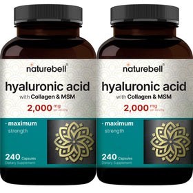 NatureBell 2 paquets de compléments alimentaires acide hyaluronique 2000 mg