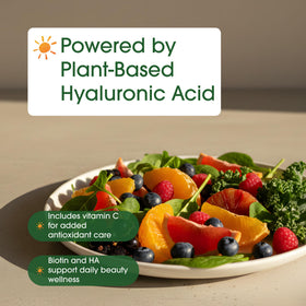 NatureBell Acide Hyaluronique 250mg sur une table en bois