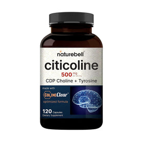 NatureBell Citicoline 500mg capsules front view