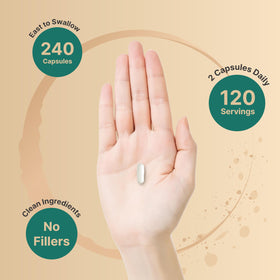 NatureBell Complexe de Magnésium Triple 240 capsules avec dosage