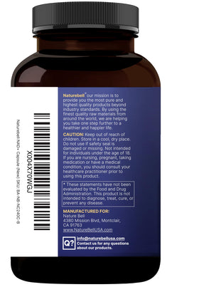 NatureBell Complexe NAD+ 11-en-1 gélules végétales sur table
