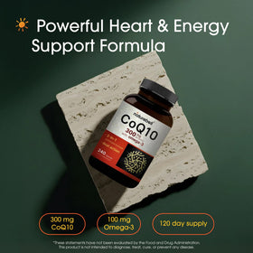 NatureBell CoQ10 300mg 240 capsules flacon arrière