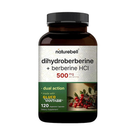 NatureBell Dihydroberberine 500mg capsules vue de face