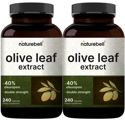 NatureBell Extrait de Feuille d'Olivier 2 Pack vue avant