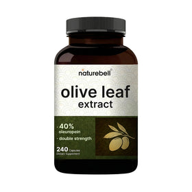 NatureBell Extrait de Feuille d'Olivier 240 Capsules vue de face