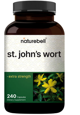 NatureBell Extrait de Millepertuis 240 capsules vue de face