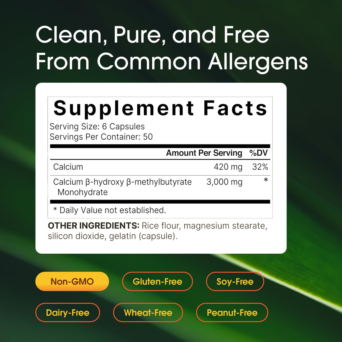 NatureBell HMB 3 000 mg capsules ouvertes
