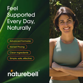 NatureBell Huperzine A 400mcg 240 capsules avec code barre