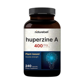 NatureBell Huperzine A 400mcg 240 capsules vue avant du flacon