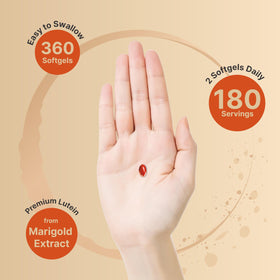NatureBell Lutein 40mg gélules avec extrait de fleur de souci