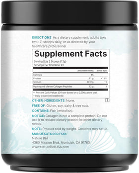 NatureBell Poudre de Collagène Marin dans un smoothie