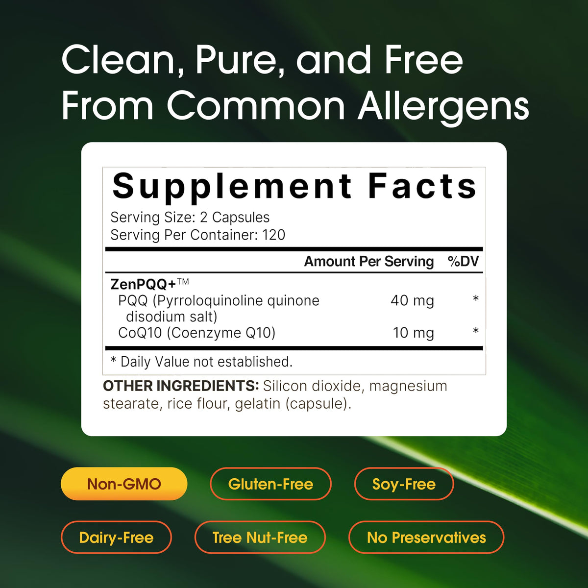 NatureBell PQQ capsules close-up