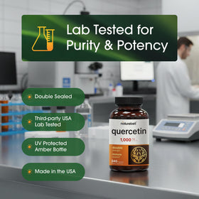 NatureBell Quercetin 1 000 mg flacon avec bouchon