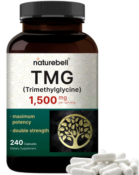 NatureBell TMG 1 500 mg 240 capsules, vue avant du flacon