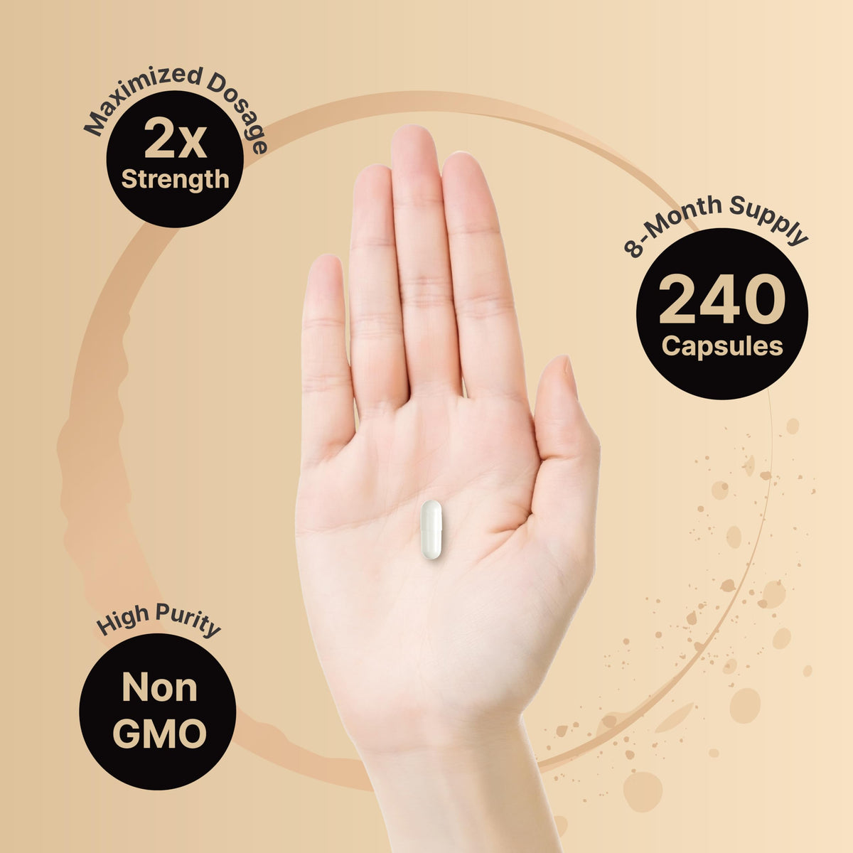 NatureBell Zinc Picolinate 100mg Capsules sur une table