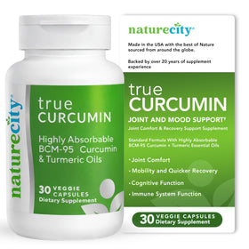 NatureCity Curcuma BCM-95 30 capsules vue avant