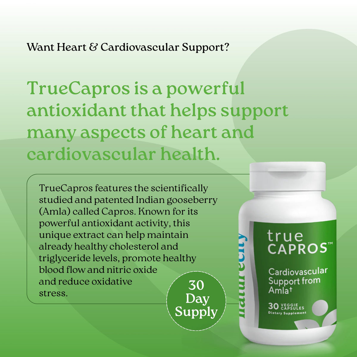 NatureCity True-Capros extrait d'amla 30 capsules végétales arrière