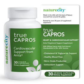 NatureCity True-Capros extrait d'amla 30 capsules végétales face