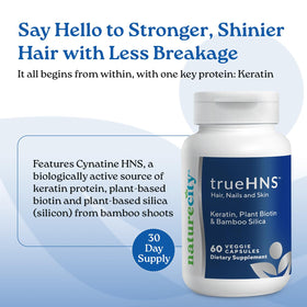 NatureCity True-HNS capsules végétales sur fond blanc