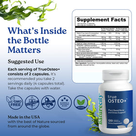 NatureCity True-Osteo Plus capsules dans la main