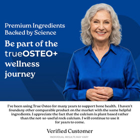 NatureCity True-Osteo Plus étiquette avec dosage