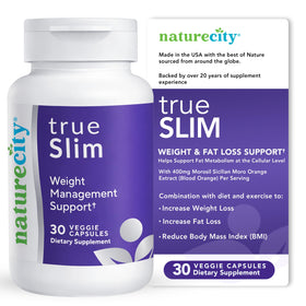 NatureCity True-Slim Morosil Capsules 400mg vue de face