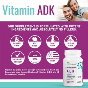 NatureGenX ADK sur une table avec d'autres compléments