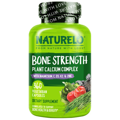 NATURELO Complément Alimentaire Calcium 600mg boîte avant