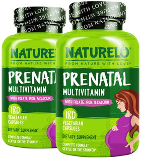 NATURELO Complément Alimentaire Prénatal 180 capsules vue de face