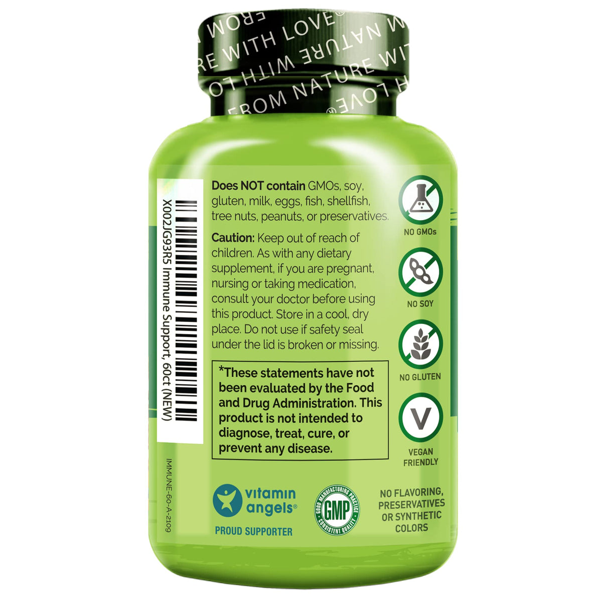 NATURELO Complément Alimentaire Sureau 60 Capsules - Utilisation quotidienne