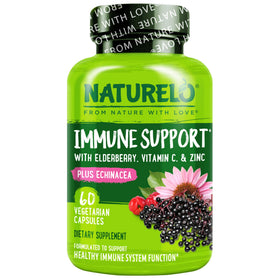 NATURELO Complément Alimentaire Sureau 60 Capsules Végétales vue de face
