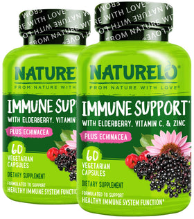 NATURELO Complément Alimentaire Sureau 60 Capsules - Vue de face