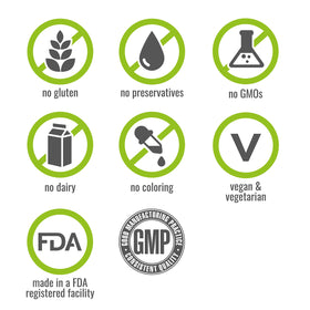 NATURELO Compléments Alimentaires Œil, présentation avec des légumes.