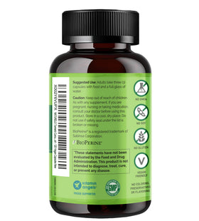 NATURELO Curcuma Bio, capsules avec des ingrédients naturels