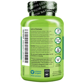 NATURELO D3 K2 capsules ouvertes montrant leur contenu