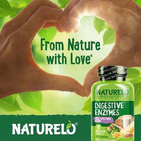 NATURELO Enzymes daily, vue arrière du paquet