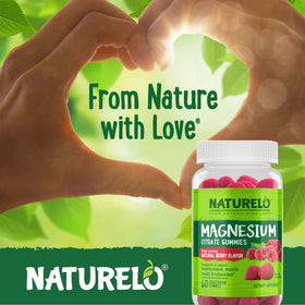 NATURELO Gummies de Magnésium Citrate informations nutritionnelles