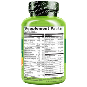 NATURELO Multivitamine Bariatique 60 capsules avec des ingrédients naturels
