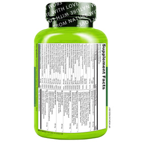 NATURELO Multivitamines Complètes 240 Capsules vue arrière