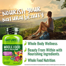 NATURELO Multivitamines Complètes 60 Capsules Végétales avec fruits et légumes