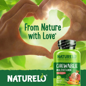 NATURELO multivitamines enfants avec des fruits