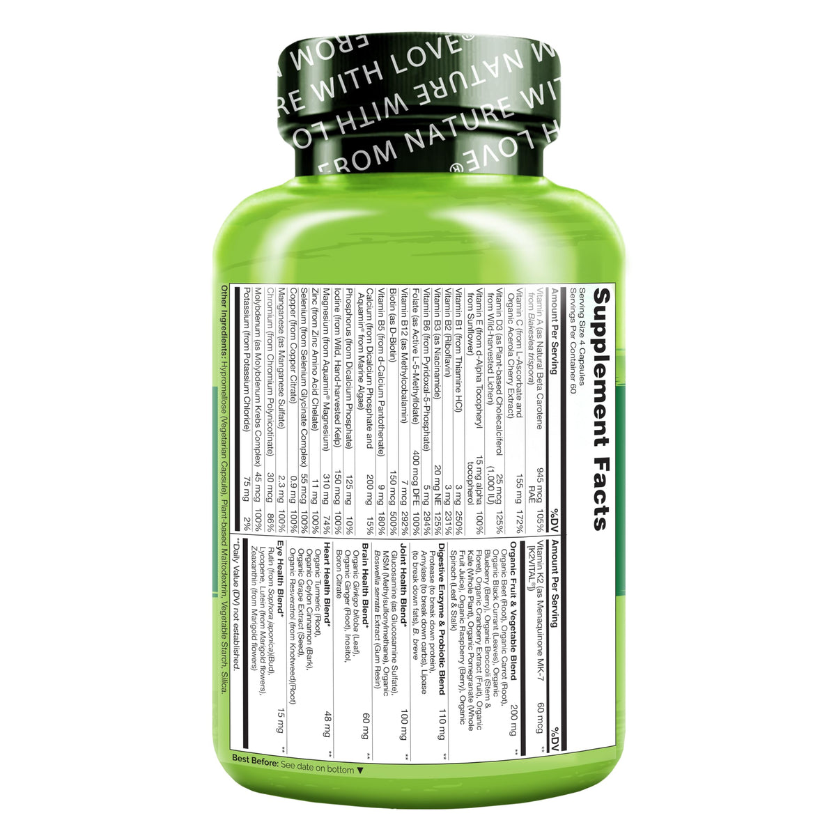 NATURELO Multivitamines Femme 50+ en situation de vie quotidienne