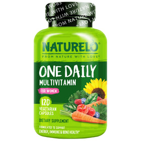 NATURELO Multivitamines Femmes 120 comprimés vue avant